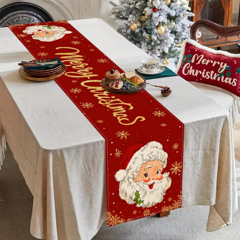 Christmas Table Flag