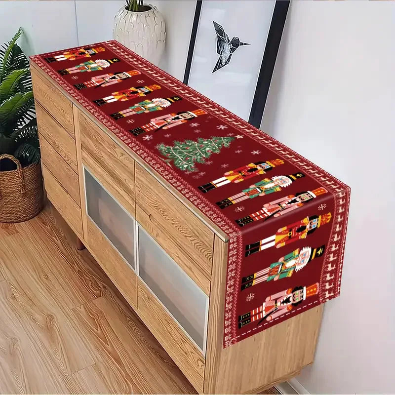 Christmas Table Flag