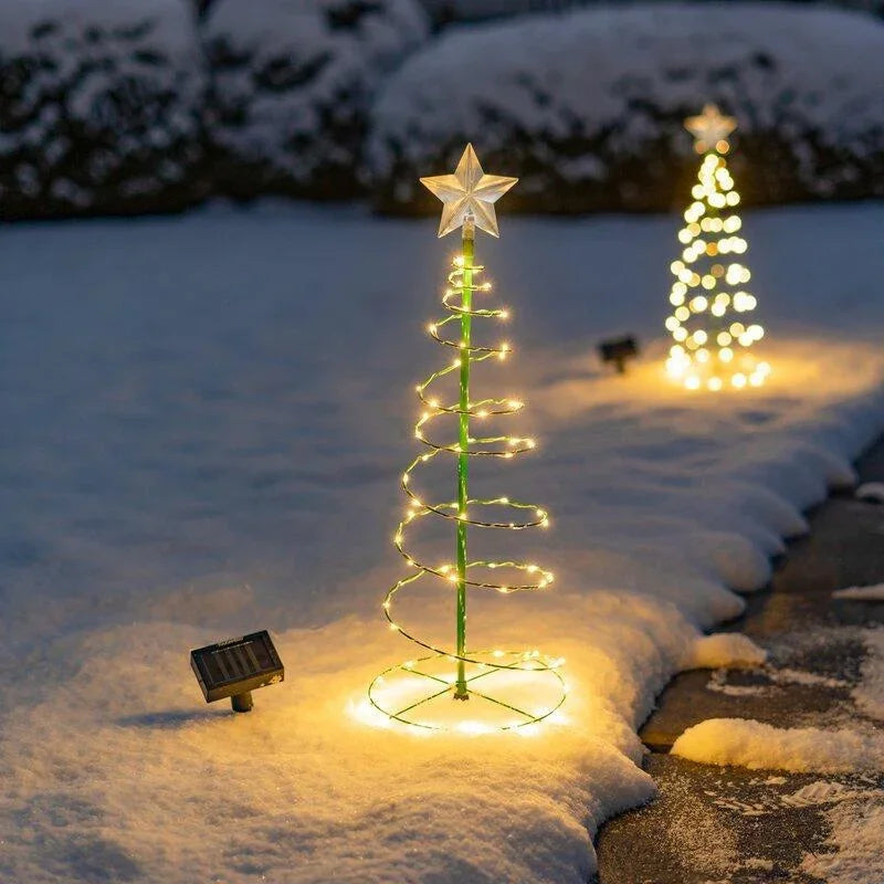 Led Christmas Tree Decoration Solar Powered