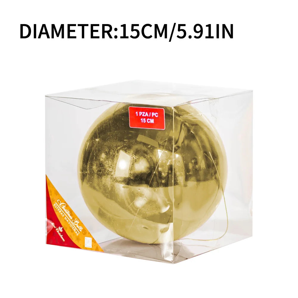 15cm Christmas decorations Big Ball