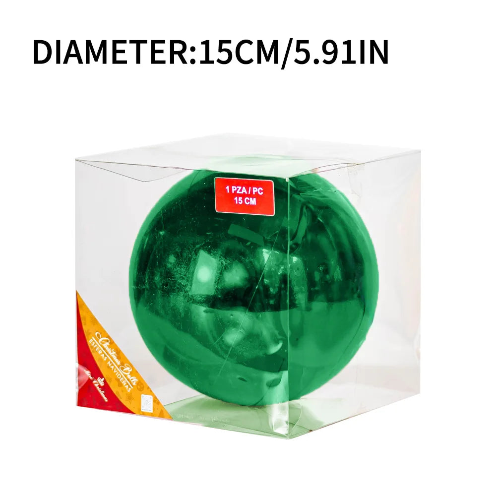 15cm Christmas decorations Big Ball