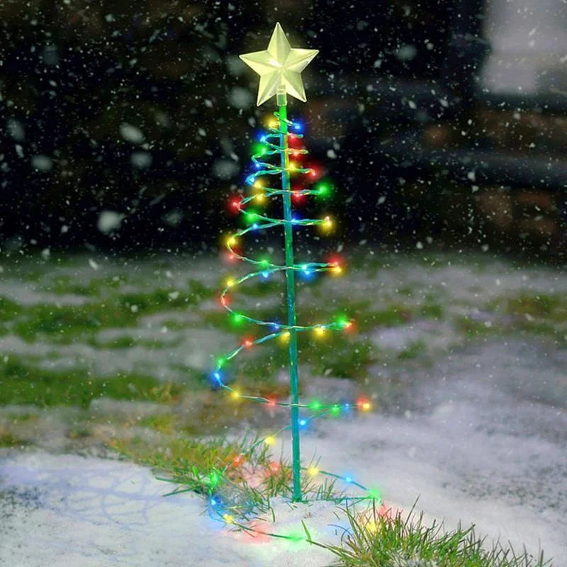 Led Christmas Tree Decoration Solar Powered