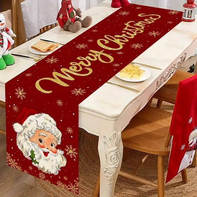 Christmas Table Flag