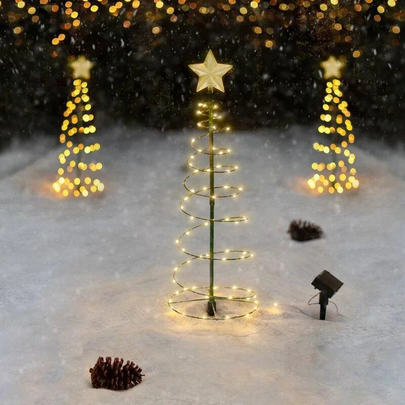 Led Christmas Tree Decoration Solar Powered