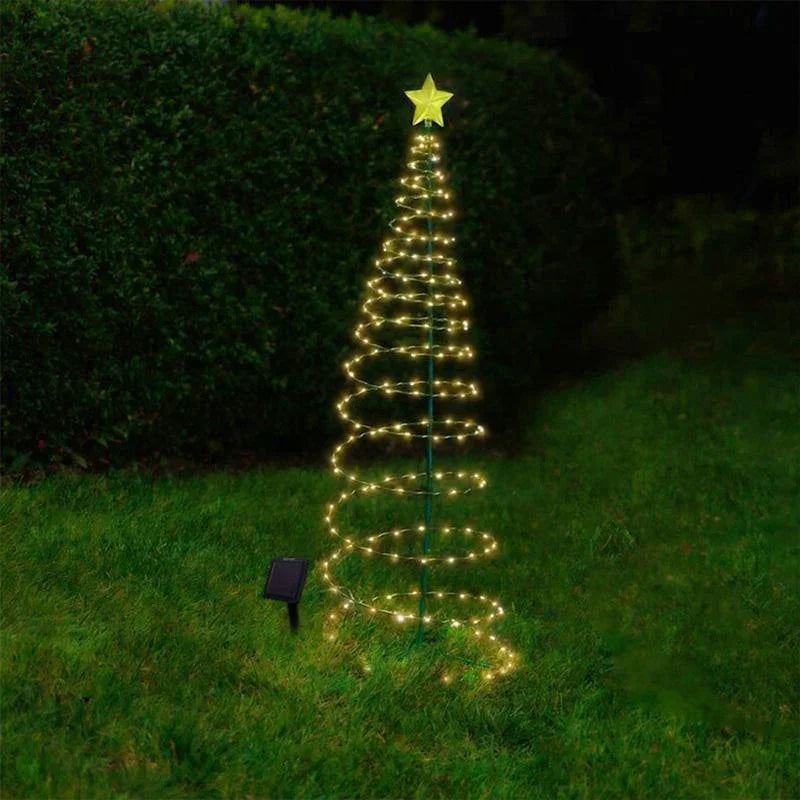 Led Christmas Tree Decoration Solar Powered