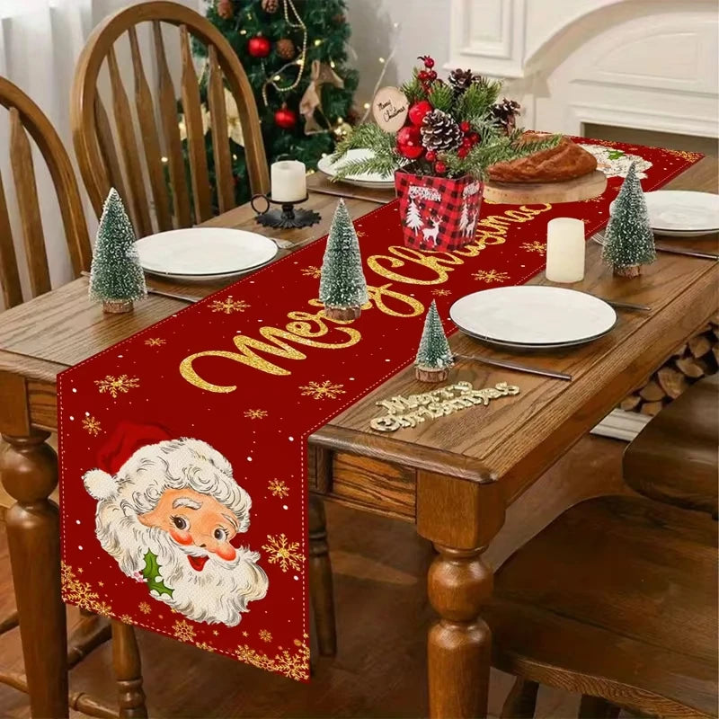 Christmas Table Flag